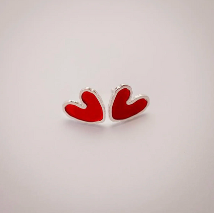 Greenwood Designs Heart Earrings