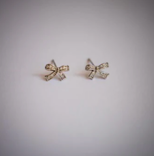 Greenwood Designs Bow Earrings