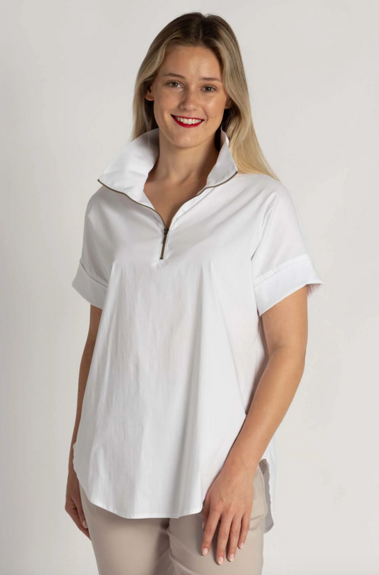 Mela Purdie Half Zip Shirt