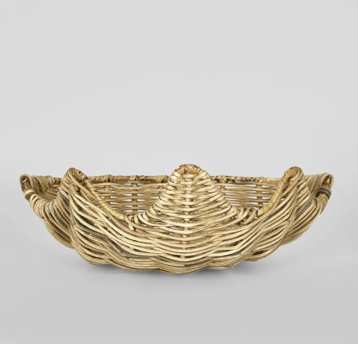 Rattan Clam Shell