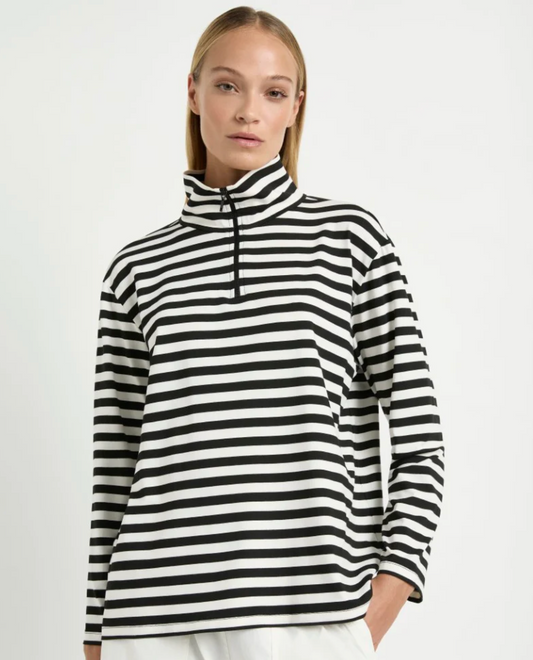 Mela Purdie Half Zip Sweater