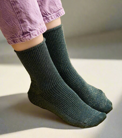 KLUE Glitter Socks