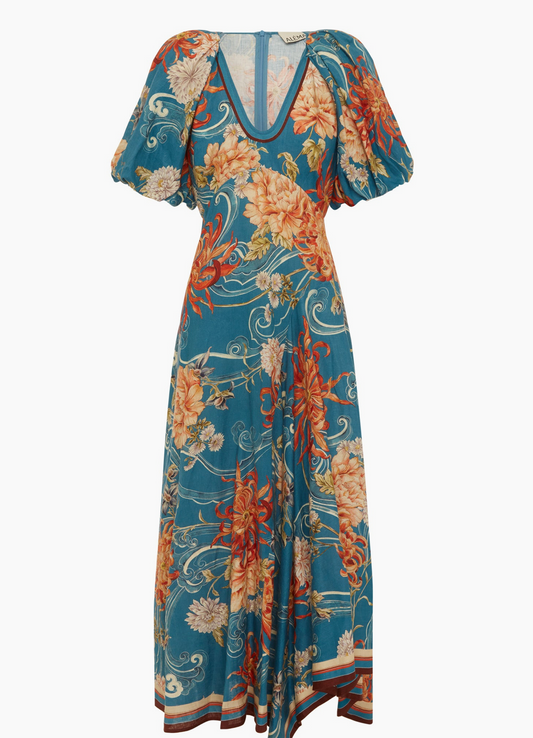 Alemais Fletcher Midi Dress