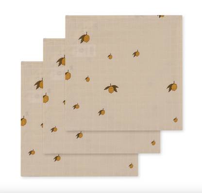 Konges Sløjd Muslin Cloth Set of 3