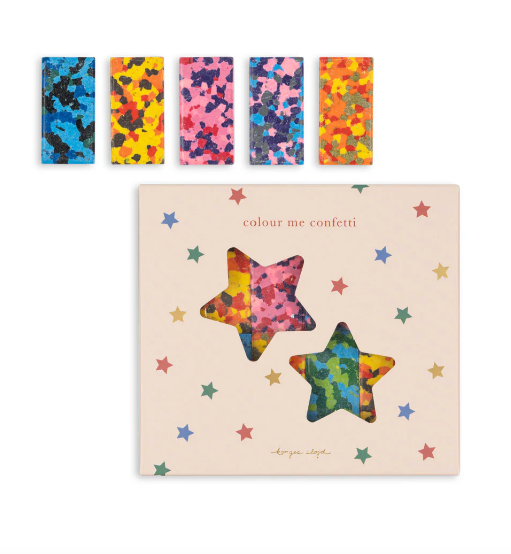 Konges Sløjd Confetti Crayons