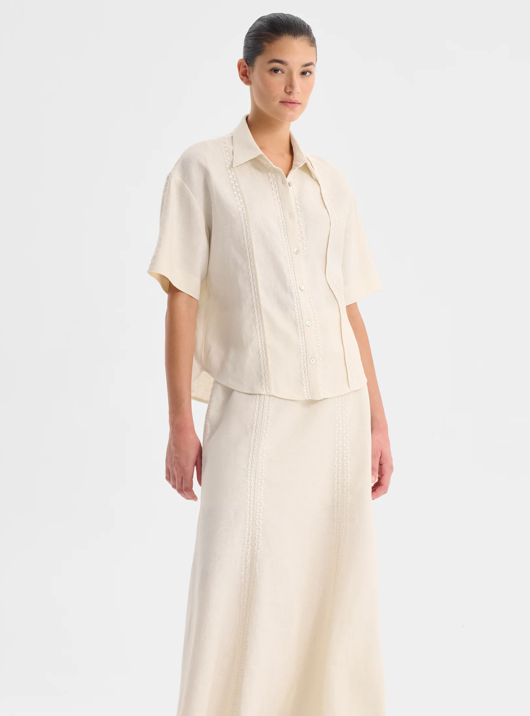 Morrison Maisey Linen S/S Shirt