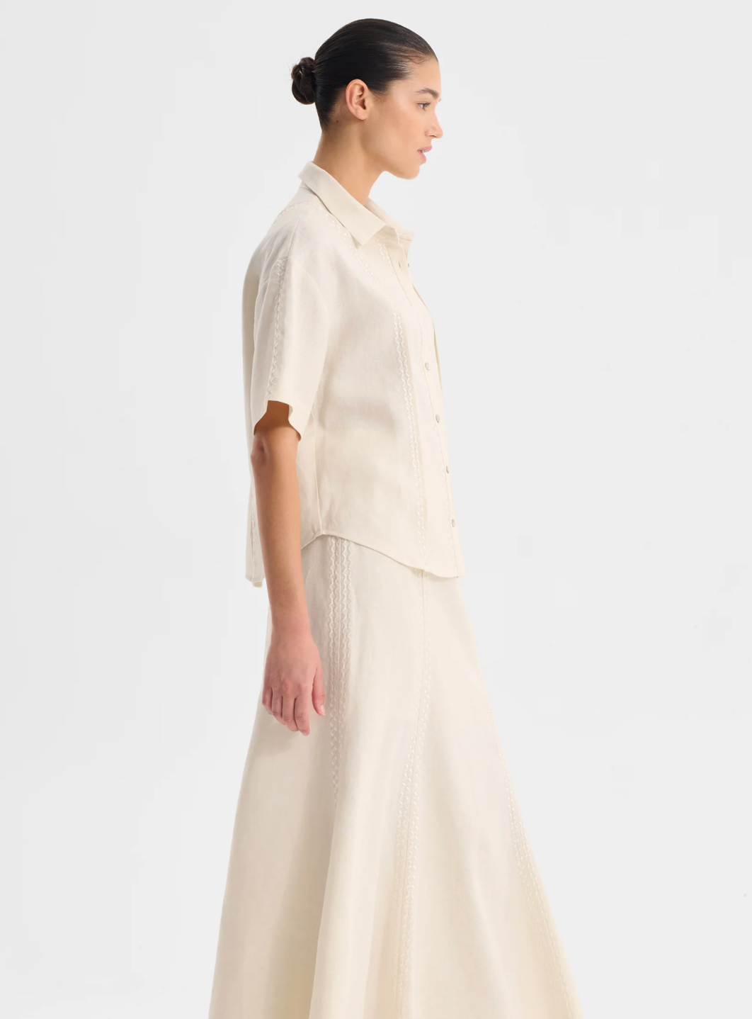 Morrison Maisey Linen S/S Shirt
