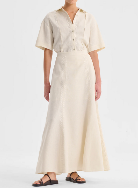 Morrison Maisey Linen Skirt