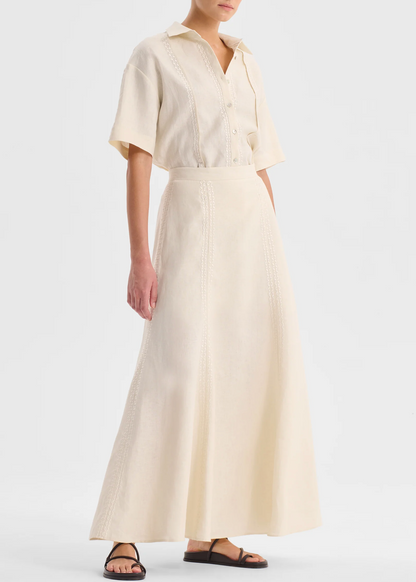 Morrison Maisey Linen Skirt
