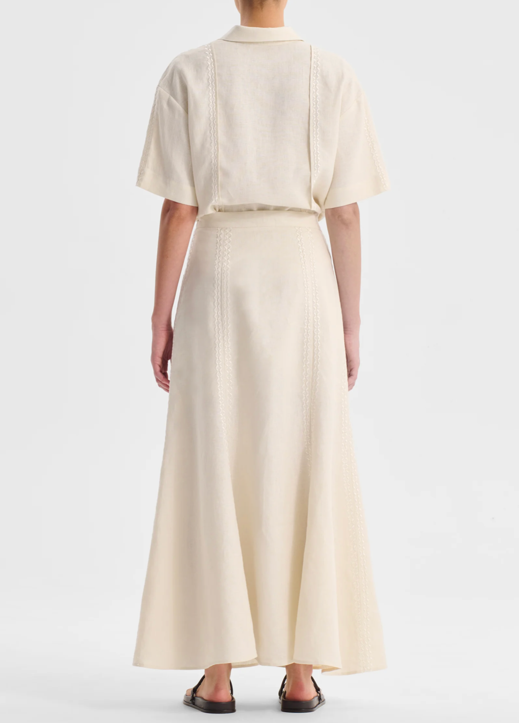 Morrison Maisey Linen Skirt