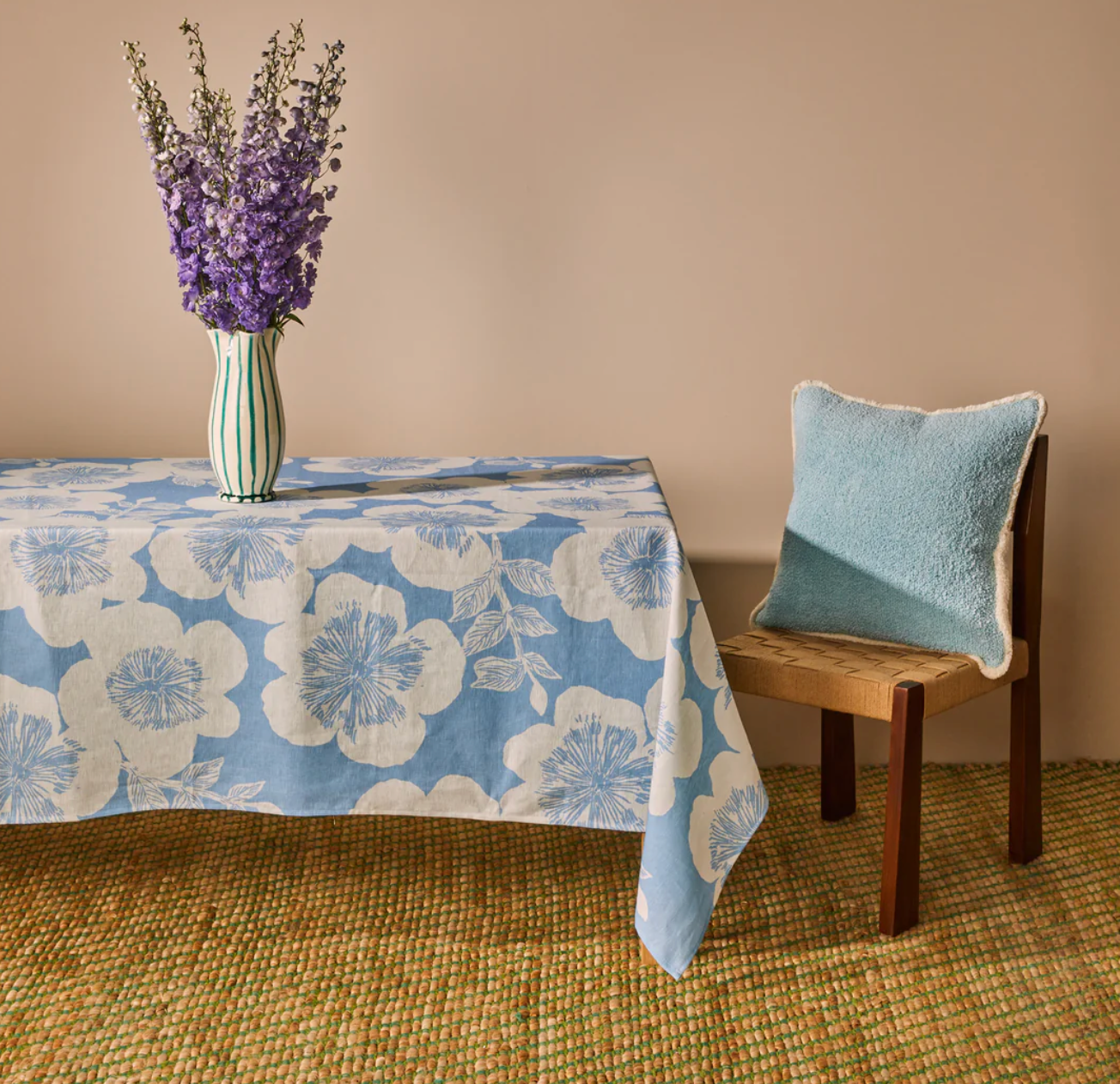 Bonnie & Neil Jardin Dove Table Linen