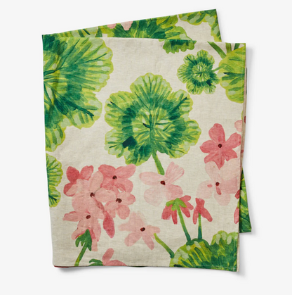 Bonnie & Neil Geranium Table Linen