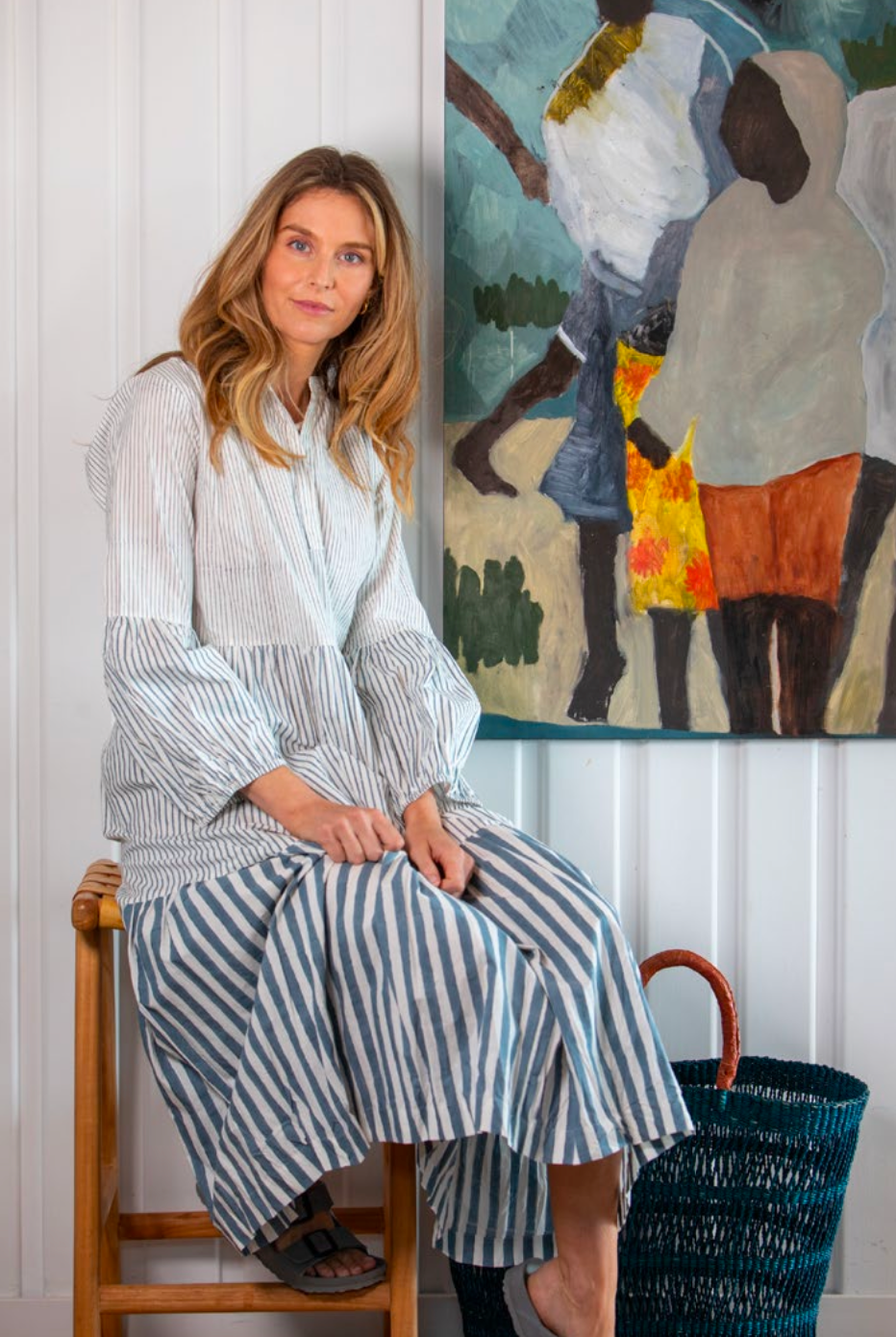 Mandalay Lee Maxi Shirtdress