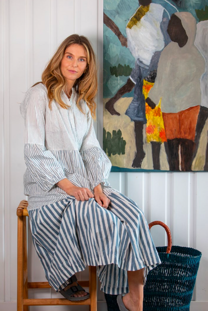 Mandalay Lee Maxi Shirtdress