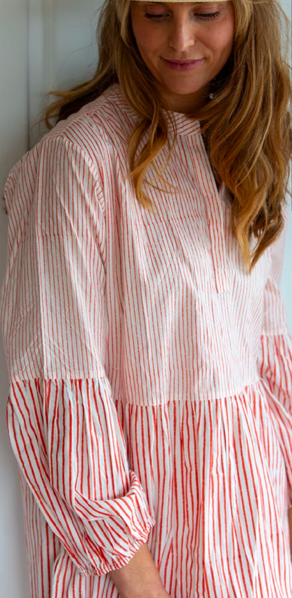 Mandalay Lee Maxi Shirtdress