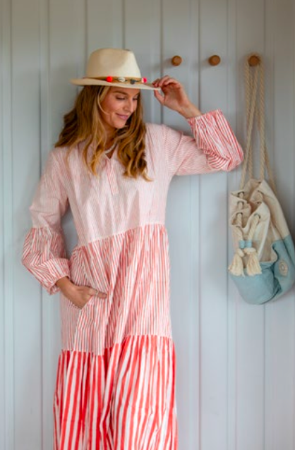 Mandalay Lee Maxi Shirtdress