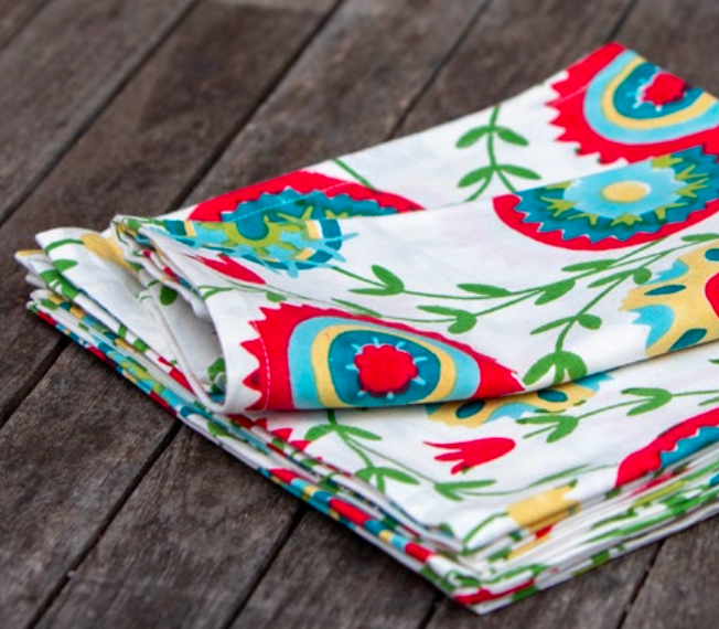 Mandalay Designs Suzani Table Linen