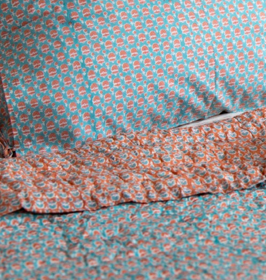 Mandalay Designs Virginia Flower Bed Linen
