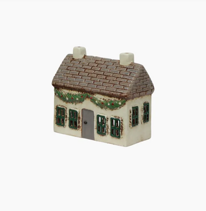Christmas Tea Light Cottage with Swag