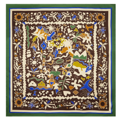 Alemais Maroc Silk Scarf