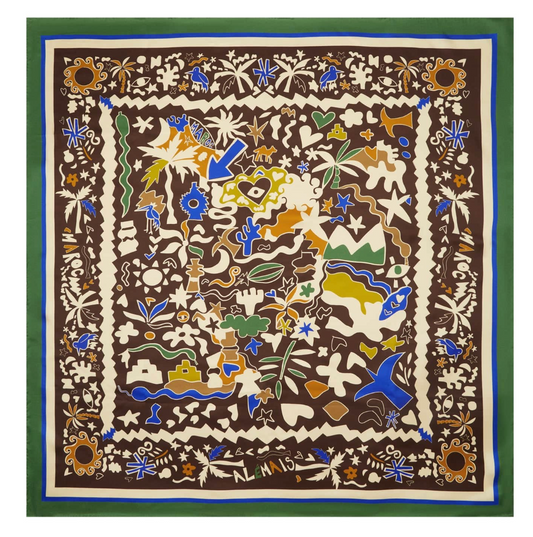 Alemais Maroc Silk Scarf