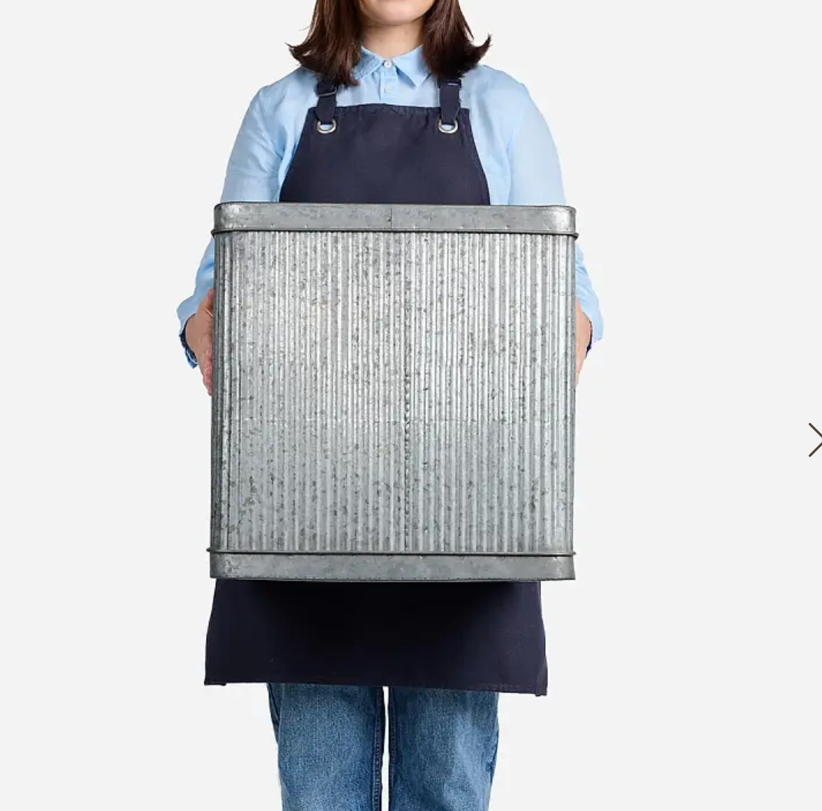 Wicka Concorde Metal Tin Planter