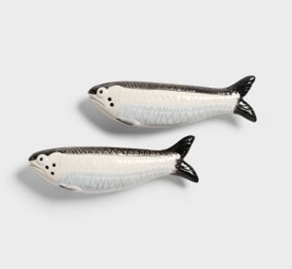 Sardine Salt & pepper Shakers