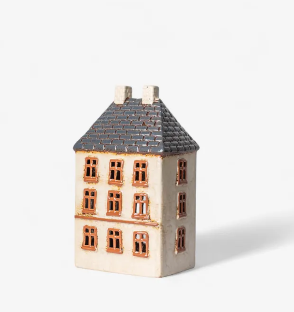 Christmas Tea Light Cotswold Country Estate House