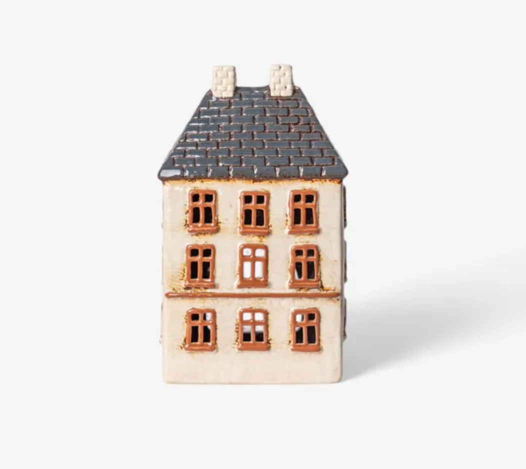 Christmas Tea Light Cotswold Country Estate House