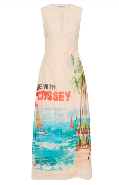 Antipodean Cruze Key Hole Cover Up Dress