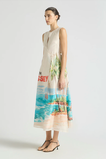 Antipodean Cruze Key Hole Cover Up Dress