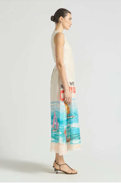 Antipodean Cruze Key Hole Cover Up Dress