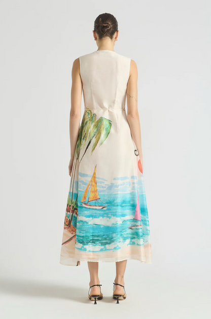 Antipodean Cruze Key Hole Cover Up Dress