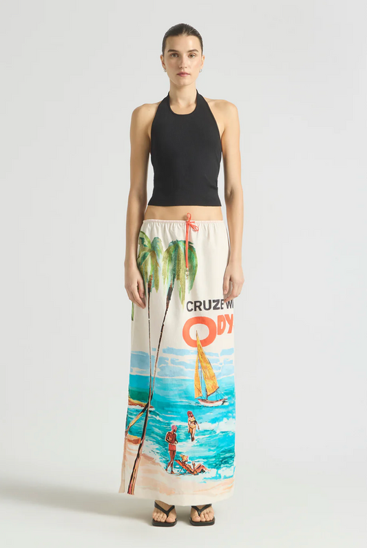 Antipodean Cruze Waist Tie Skirt