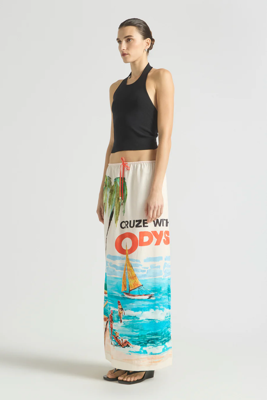 Antipodean Cruze Waist Tie Skirt