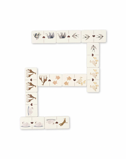 Konges Sløjd Animal Dominoes Game