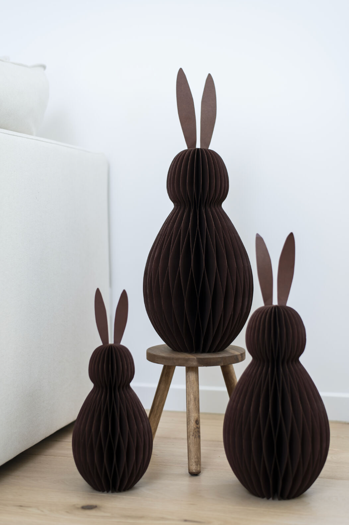 Sustainable Paper Bunny Cocoa