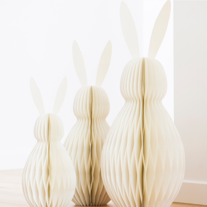 Sustainable Paper Bunny Vanilla