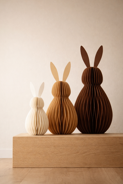 Sustainable Paper Bunny Vanilla