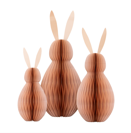 Sustainable Paper Bunny Honey
