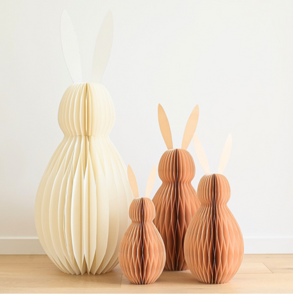 Sustainable Paper Bunny Honey
