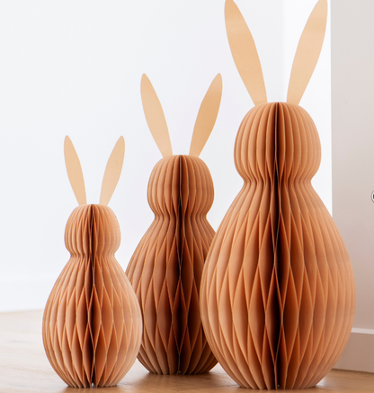 Sustainable Paper Bunny Honey
