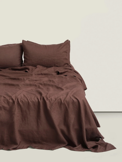 Carlotta + Gee Chocolate Bed Linen