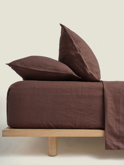 Carlotta + Gee Chocolate Bed Linen