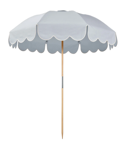 Basil Bangs Jardin Soft Scallop Patio Umbrella