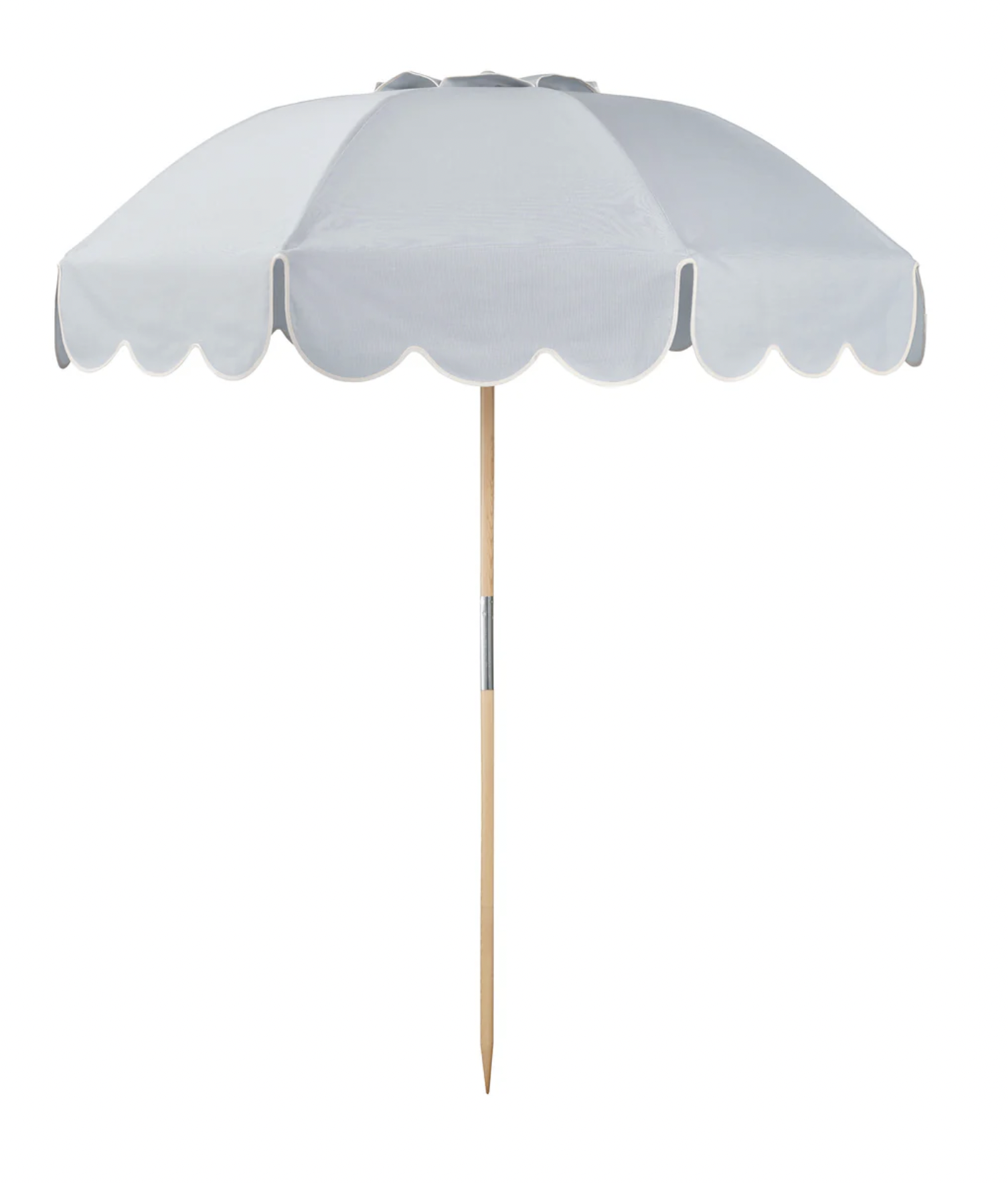 Basil Bangs Jardin Soft Scallop Patio Umbrella
