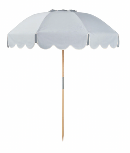 Basil Bangs Jardin Soft Scallop Patio Umbrella