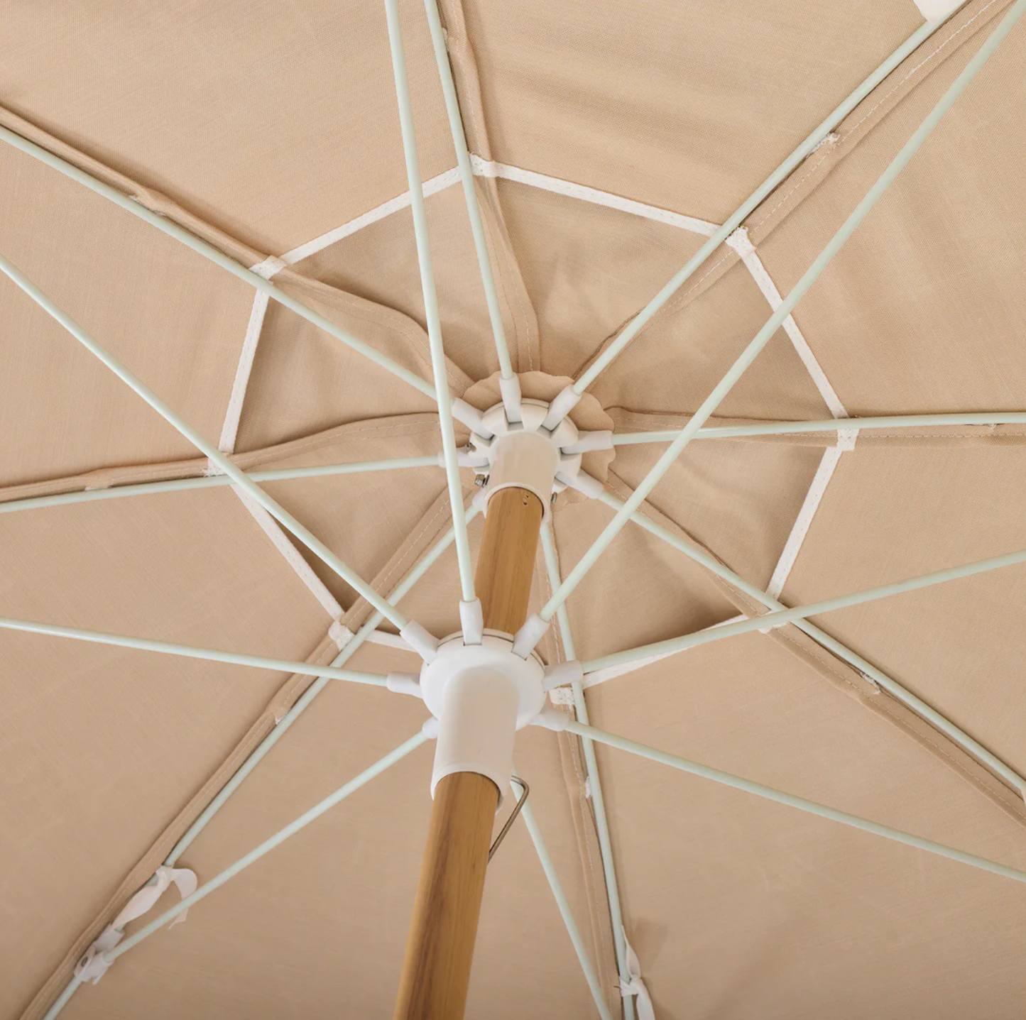 Basil Bangs Jardin Soft Scallop Patio Umbrella