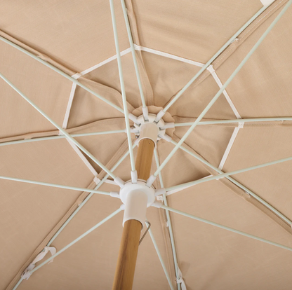Basil Bangs Jardin Soft Scallop Patio Umbrella