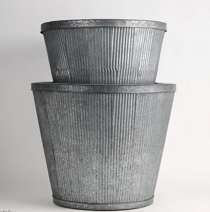 Wicka Palais Tin Planter